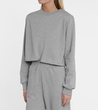 The Frankie Shop - Cropped cotton sweatshirt