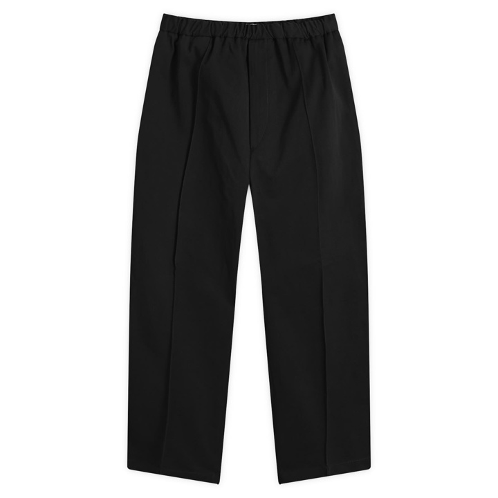 Photo: Jil Sander Men's Elasticated Twill Pants in Black