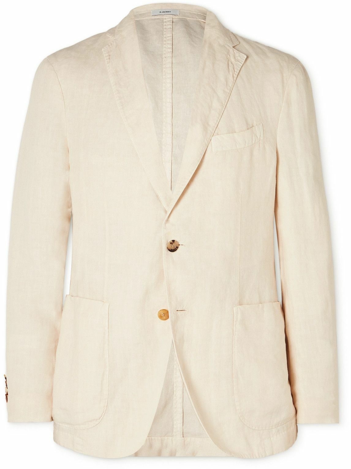 Boglioli - Unstructured Linen Suit Jacket - Neutrals Boglioli