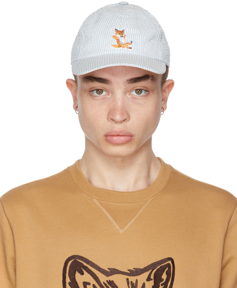 Maison Kitsuné Blue Chillax Fox Cap