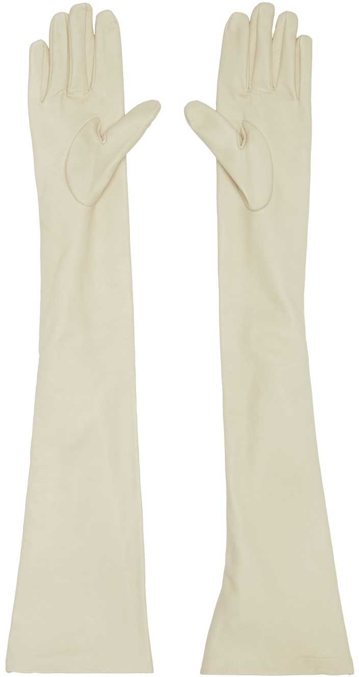 Jil Sander Long Intarsio Gloves
