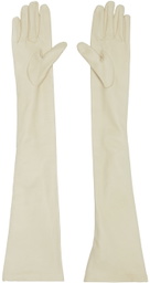 Jil Sander Long Intarsio Gloves