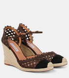 Aquazzura Sunburst 120 espadrille wedges