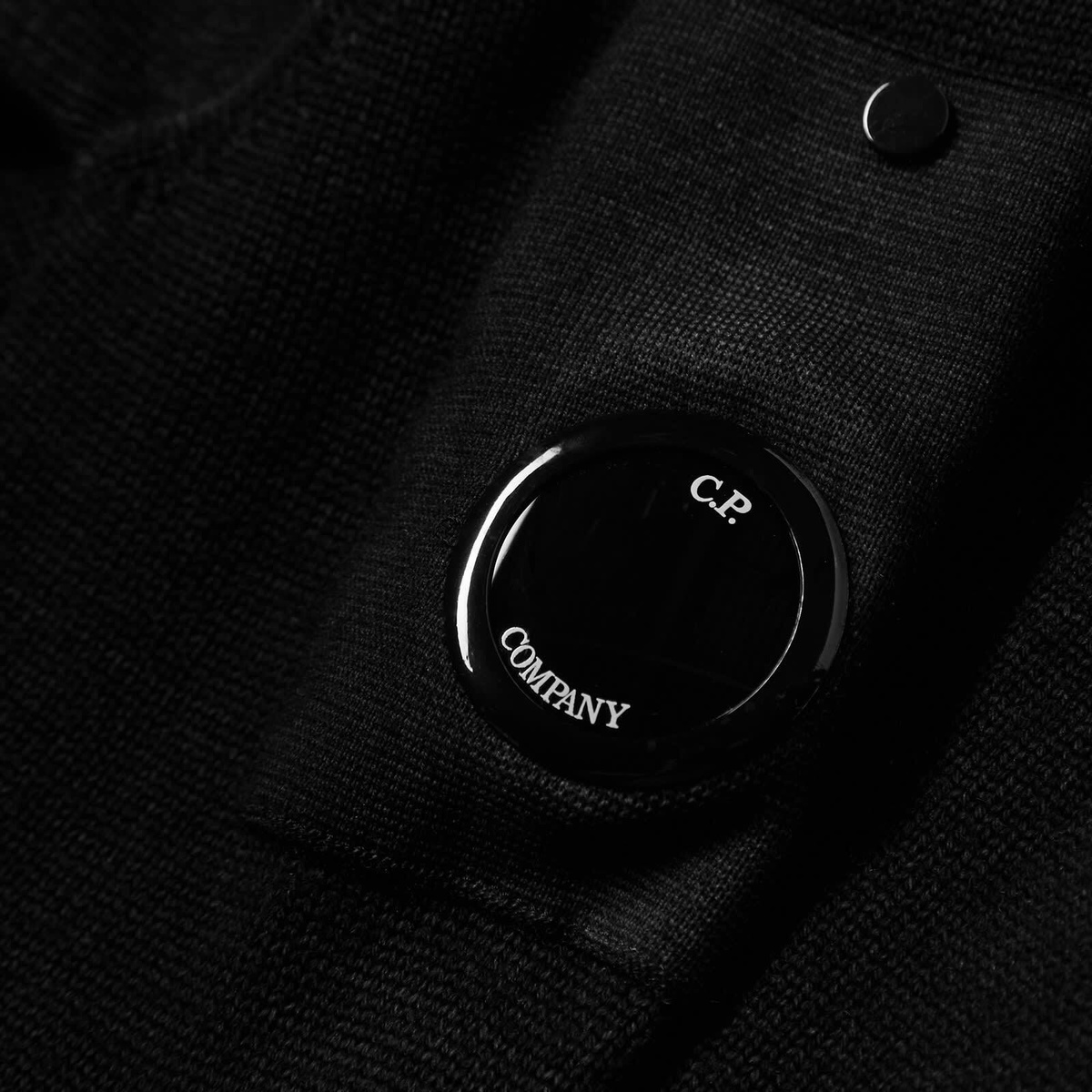 C.P. Company Undersixteen Men's Merino Wool Knit in Black