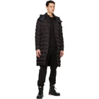 Moncler Black Down Nicaise Coat