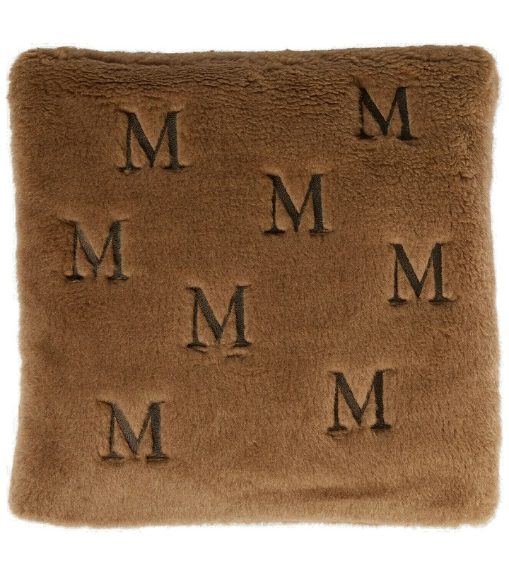 Photo: Max Mara - Monogrammed teddy cushion