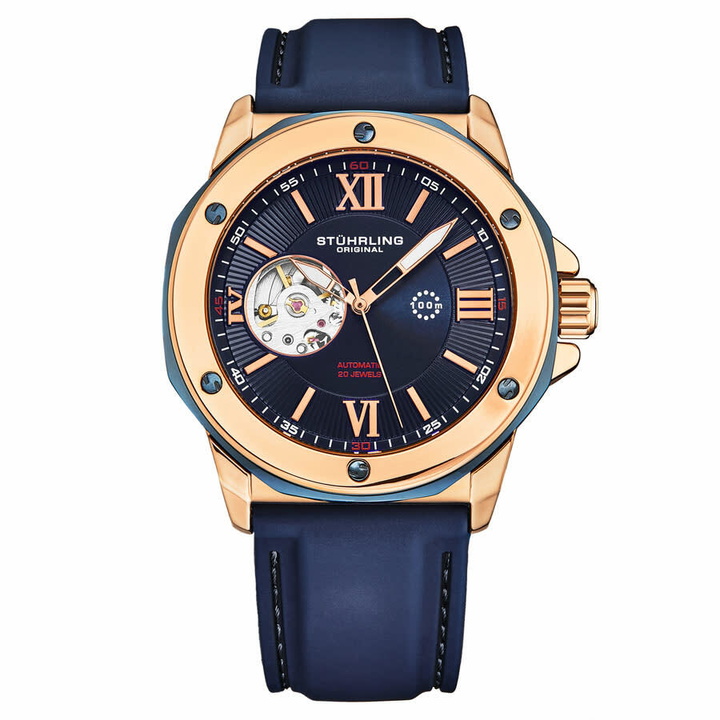 Photo: Stuhrling Original Legacy Automatic Blue Dial Mens Watch M16759