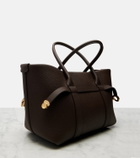 Loro Piana Ghiera Small leather shopper
