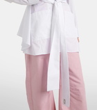 Loewe Belted cotton shirt