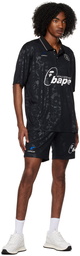 BAPE Black Soccer Game Shorts