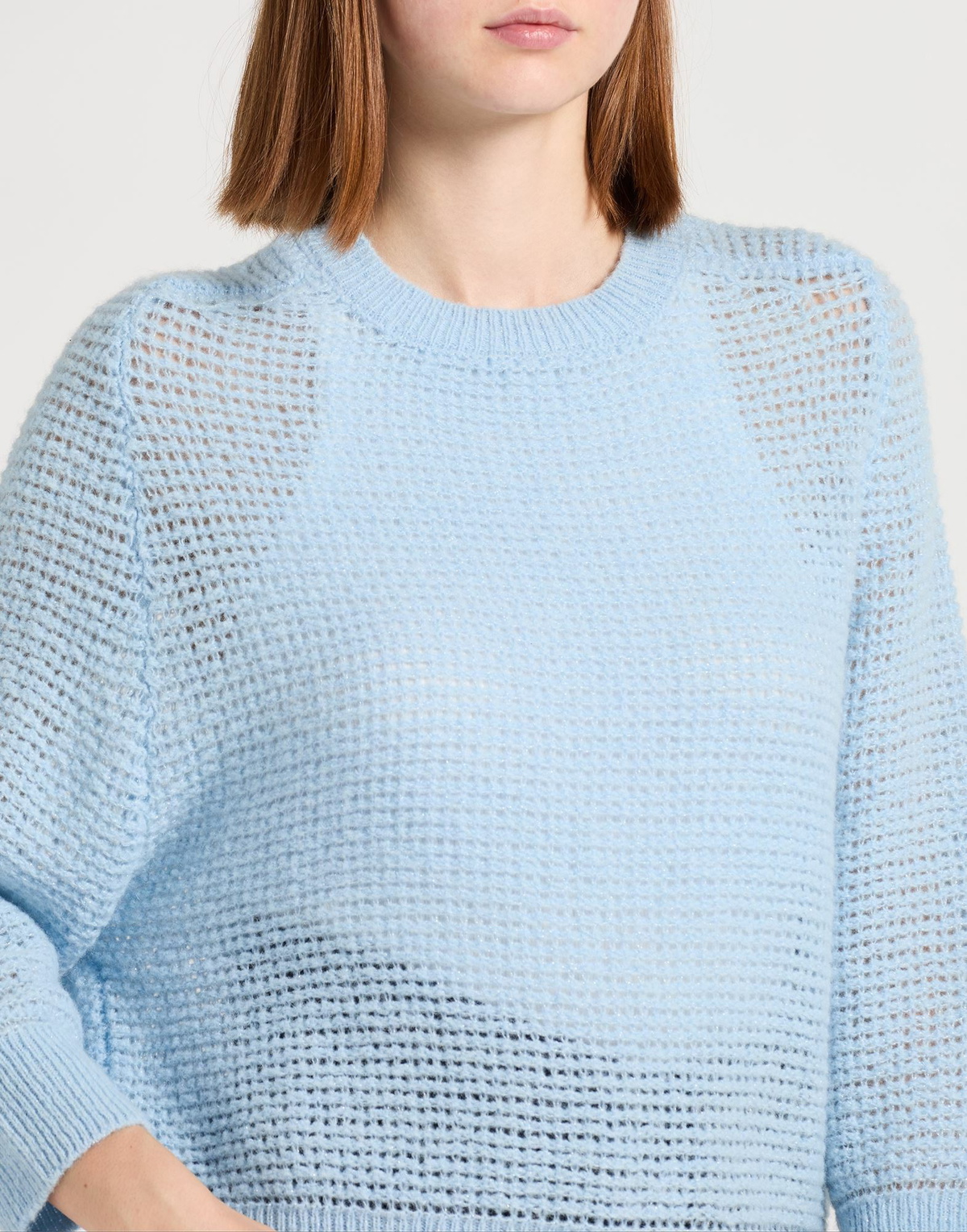 Peserico Womens Sweater Sky in Blue