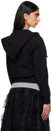 COMME des GARÇONS PLAY Black 'Heart On Back' Hoodie