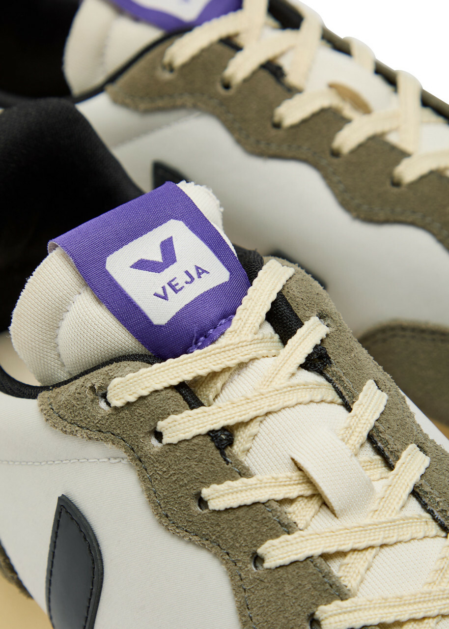 Veja Rio Branco II Panelled Nylon Sneakers Olive