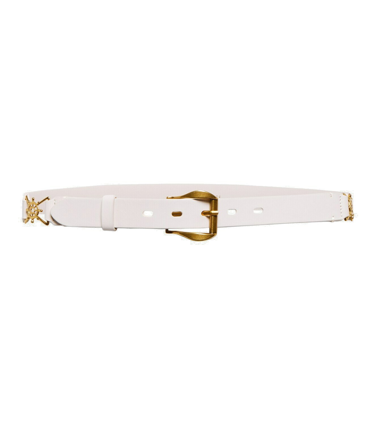 NWT Zimmerman Nautical Belt, size M/L Natural Nautical Flag Belt main image 4
