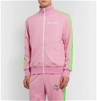 Palm Angels - ICECREAM Striped Printed Tech-Jersey Track Jacket - Pink