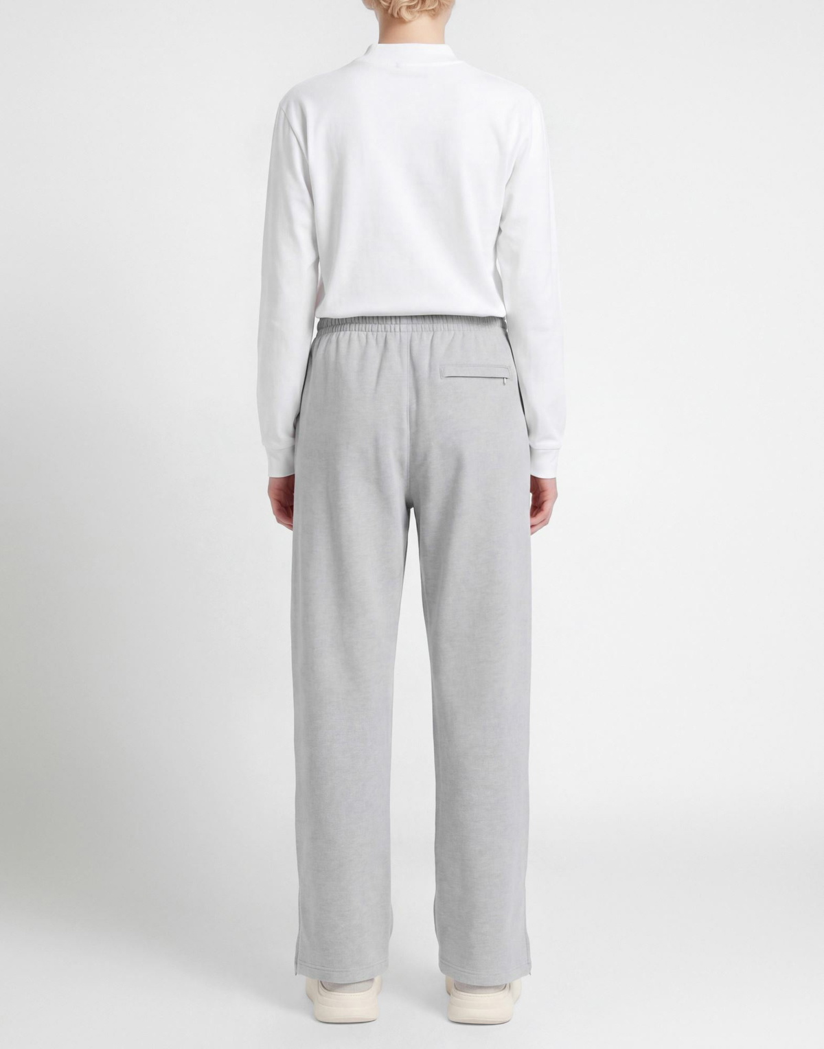 Wardrobe. nyc Womens Pants Light in Grey