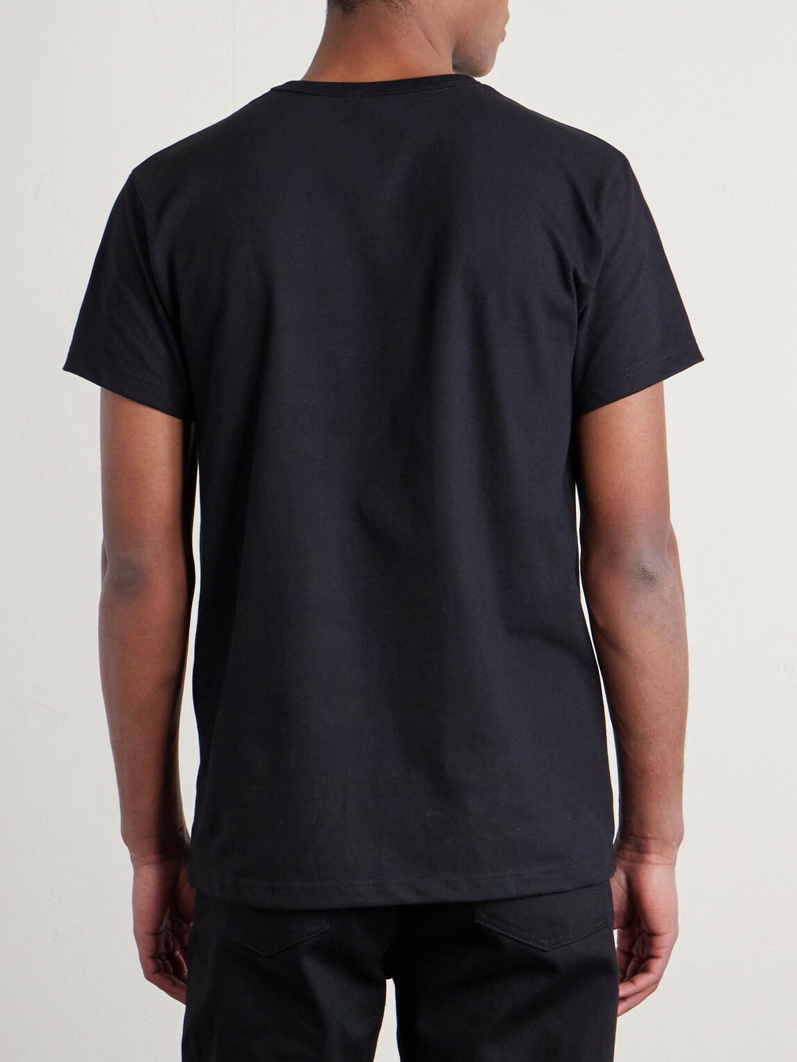 3sixteen - Set of Two Cotton-Jersey T-Shirt - Black
