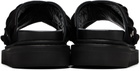 Toga Virilis Black Suede Sandals
