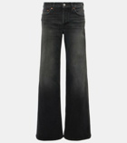 Re/Done Mid-rise wide-leg jeans