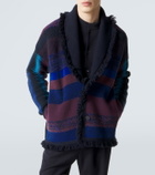 Giorgio Armani x Alanui cashmere-blend cardigan