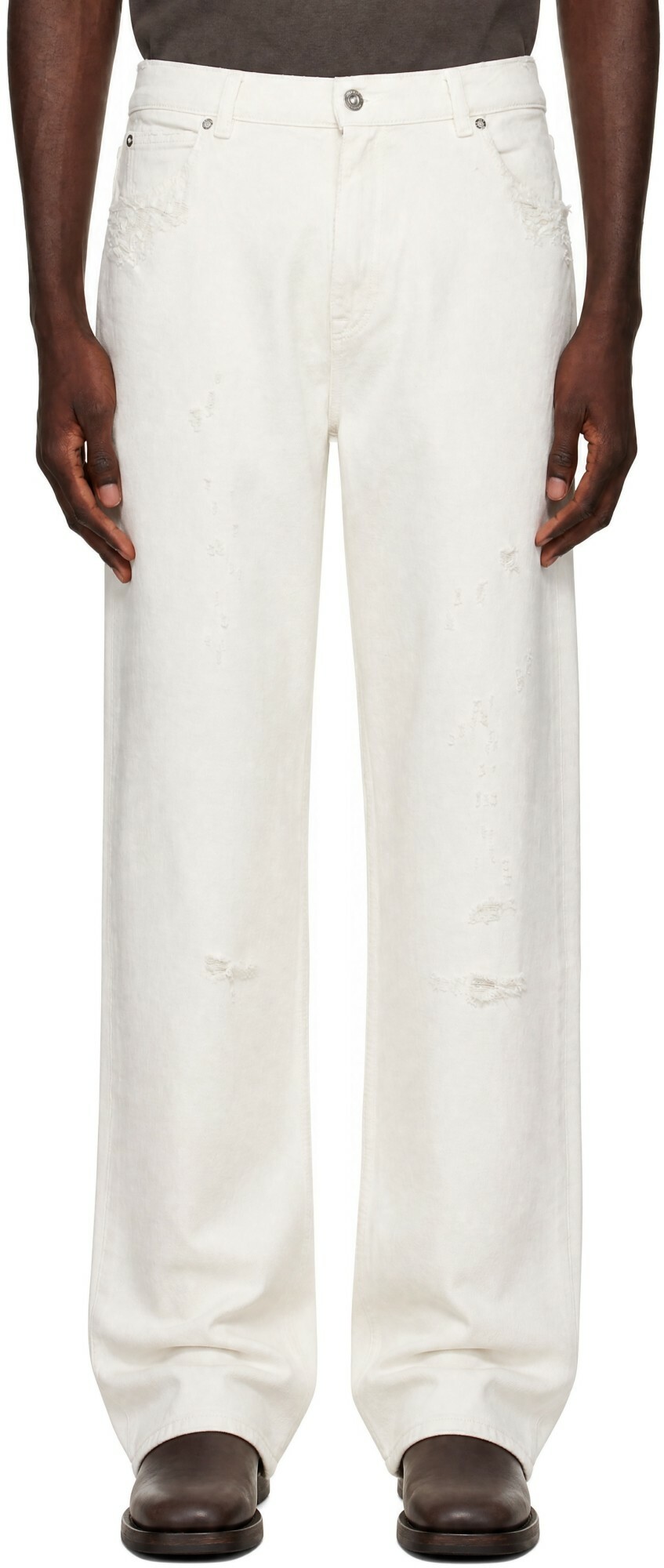 OUR LEGACY Off-White Vast Cut Jeans