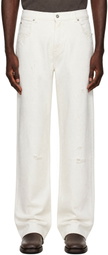 OUR LEGACY Off-White Vast Cut Jeans