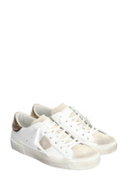 Philippe Model Prsx Low Sneakers In White Leather