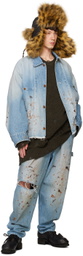 doublet Khaki Oversized Military Sweater