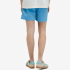 Calvin Klein Men's Monogram Logo Nylon Swim Shorts in Blue