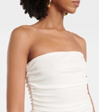 Staud Mariana jersey corset dress