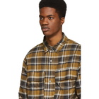 Fear of God Brown Plaid Flannel Shirt Jacket