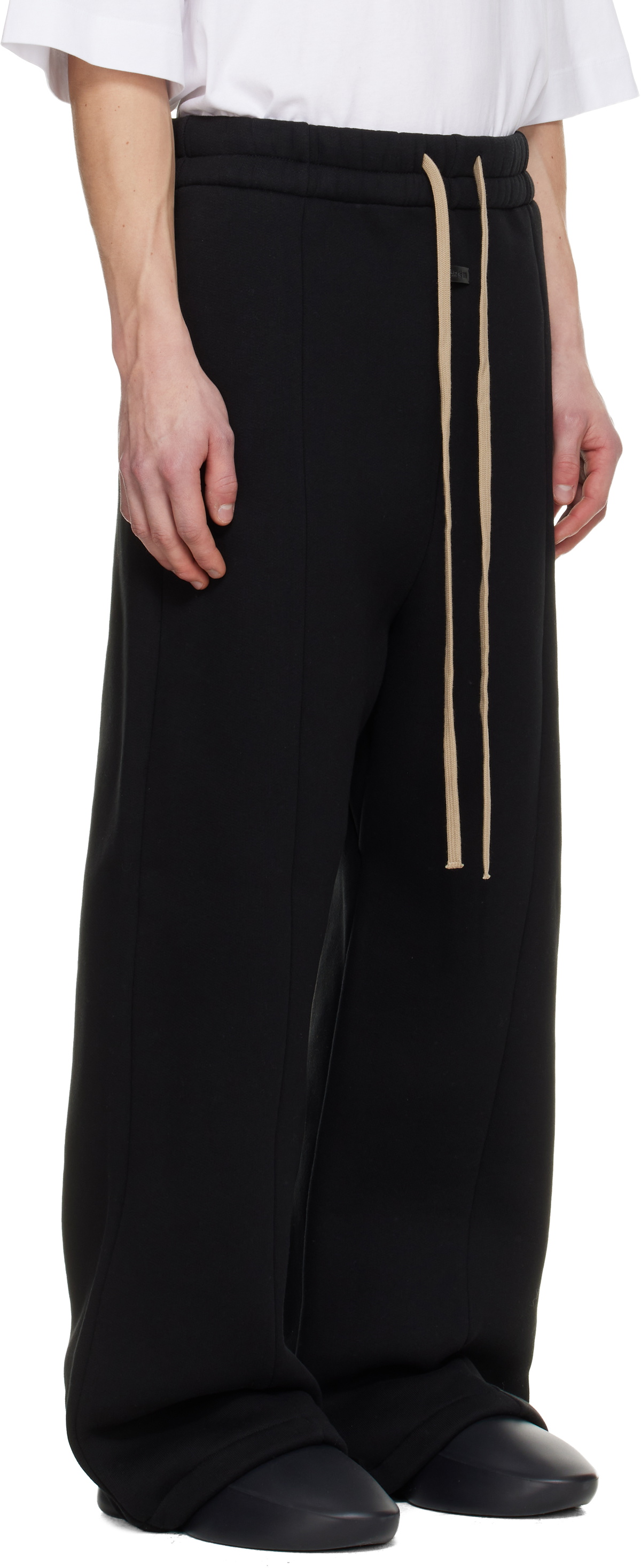 Fear of God Black Wide Leg Sweatpants