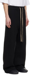 Fear of God Black Wide Leg Sweatpants