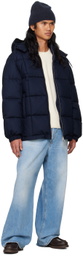 A.P.C. Navy Kyle Puffer Jacket