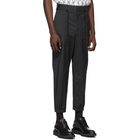 Neil Barrett Black Patch Trousers