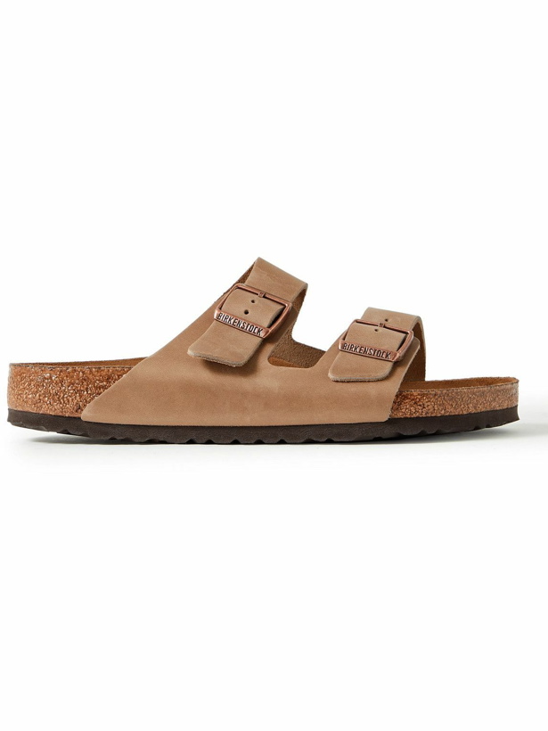 Photo: Birkenstock - Arizona Oiled-Nubuck Sandals - Brown