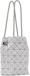 BAO BAO ISSEY MIYAKE Gray Wring One-Tone Shoulder Bag