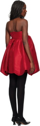 Kika Vargas SSENSE Exclusive Red Crie Minidress
