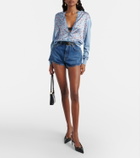 Dolce&Gabbana Denim micro shorts