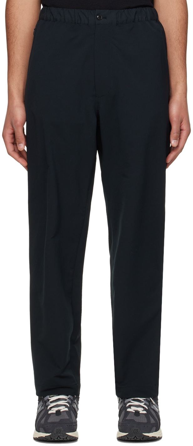 Photo: nanamica Black Wide Easy Trousers