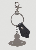 Kent Orb Charm Keyring in Black