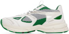 Axel Arigato White & Green Marathon Sneaker