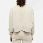 Stylerunner Women's Vista Crew Sweat in Oat Milk