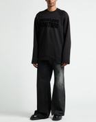 Versace Jeans Couture Mens Sweatshirt in Black