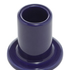 HAY Tube Candle Holder Small in Midnight Blue