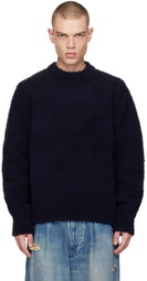 kolor Navy Studded Sweater