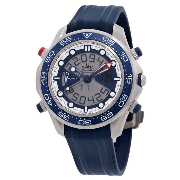 Photo: Omega Seamaster Regatta Chronograph Quartz Analog-Digital Mens Watch 21692467910001