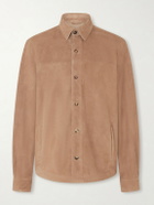 Boglioli - Suede Overshirt - Neutrals
