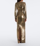 Roland Mouret Embellished sequined gown