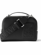 LOEWE - Camera Mini Logo-Appliquéd Leather Messenger Bag
